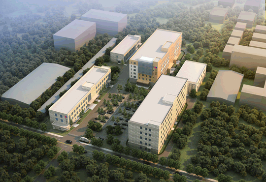 公司鳥(niǎo)瞰全景圖